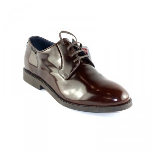 CallagHan James Caramel Distressed Leather
