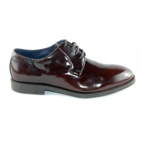 CallagHan James Caramel Distressed Leather