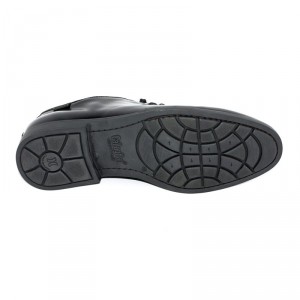 CallagHan James Negro Distressed Leather