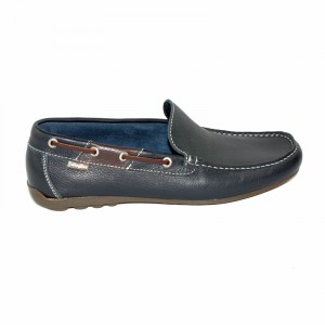 CallagHan Sterling Azul Leather