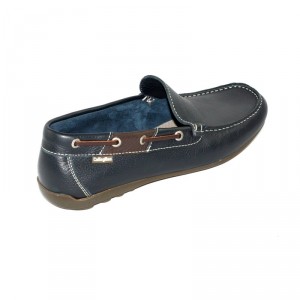 CallagHan Sterling Azul Leather
