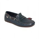 CallagHan Sterling Azul Leather