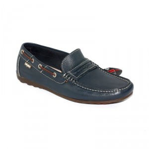 CallagHan Sterling Azul Leather