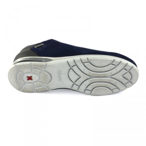 CallagHan Up Azul Nubuck Leather