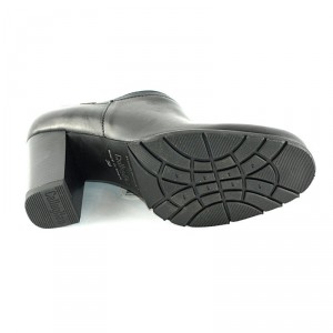 CallagHan Carol Negro Leather