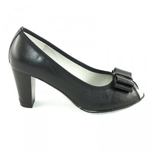 CallagHan Karen Negro Leather