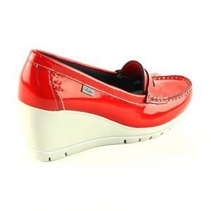 CallagHan Flor Rojo Patent Leather