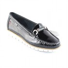 CallagHan Rose Negro Patent Leather